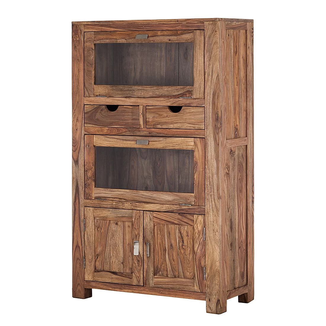 Wolf-Möbel Vaisselier Yoga - Sheesham massif - Naturel 3 Wolf-Möbel Vaisselier Yoga - Sheesham massif - Naturel