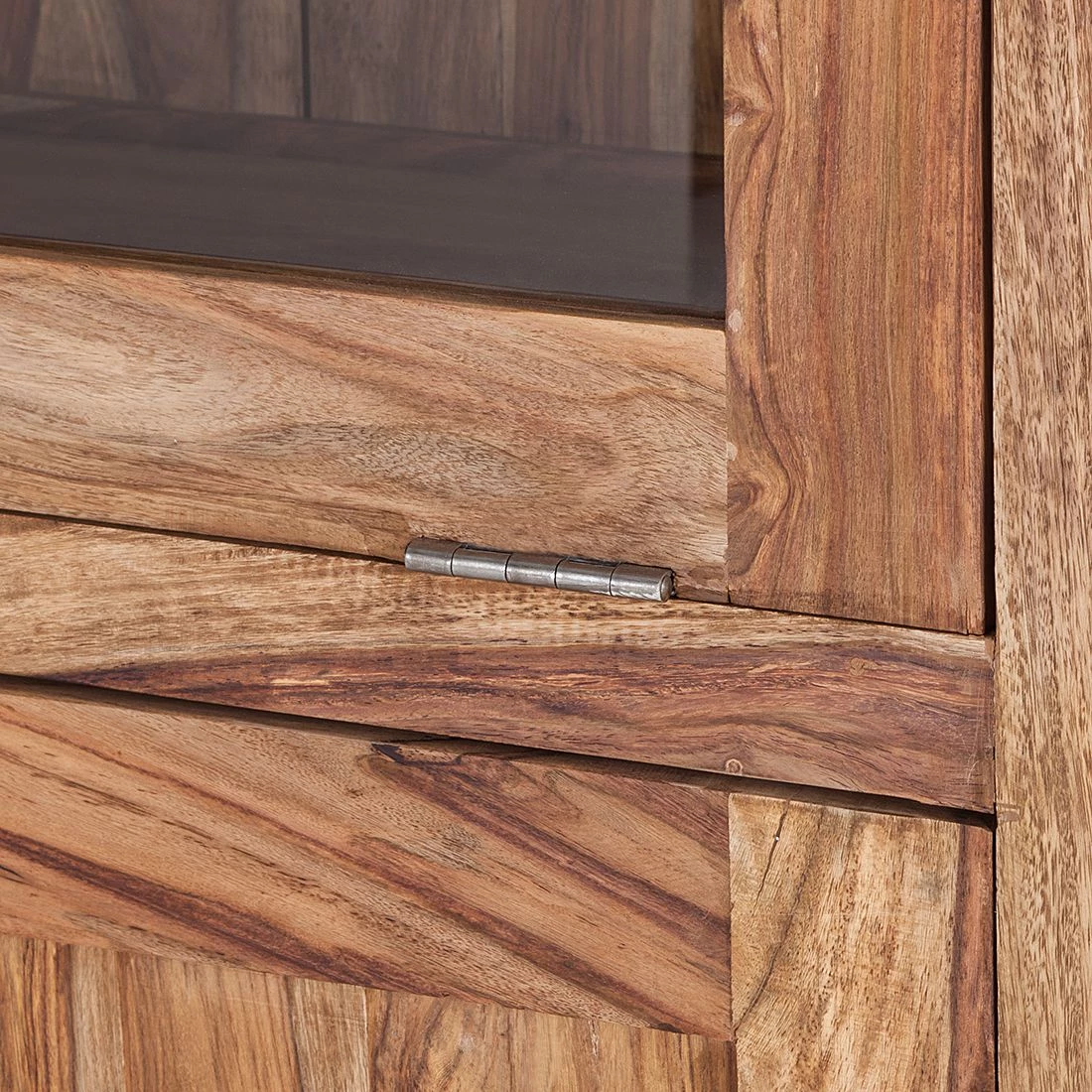 Wolf-Möbel Vaisselier Yoga - Sheesham massif - Naturel 14 Wolf-Möbel Vaisselier Yoga - Sheesham massif - Naturel – Image 12