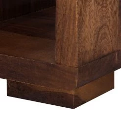 Ars Natura Bibliothèque Trangle - Sheesham massif -Meubles de salon Soldes buecherregal trangle sheesham massiv 702690