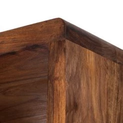 Ars Natura Bibliothèque Trangle - Sheesham massif -Meubles de salon Soldes buecherregal trangle sheesham massiv 702694