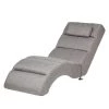 Fredriks Chaise longue de relaxation Califfo - Tissu gris 2 Fredriks Chaise longue de relaxation Califfo - Tissu gris -Meubles de salon Soldes califfo relaxsessel strukturstoff grau 1304129
