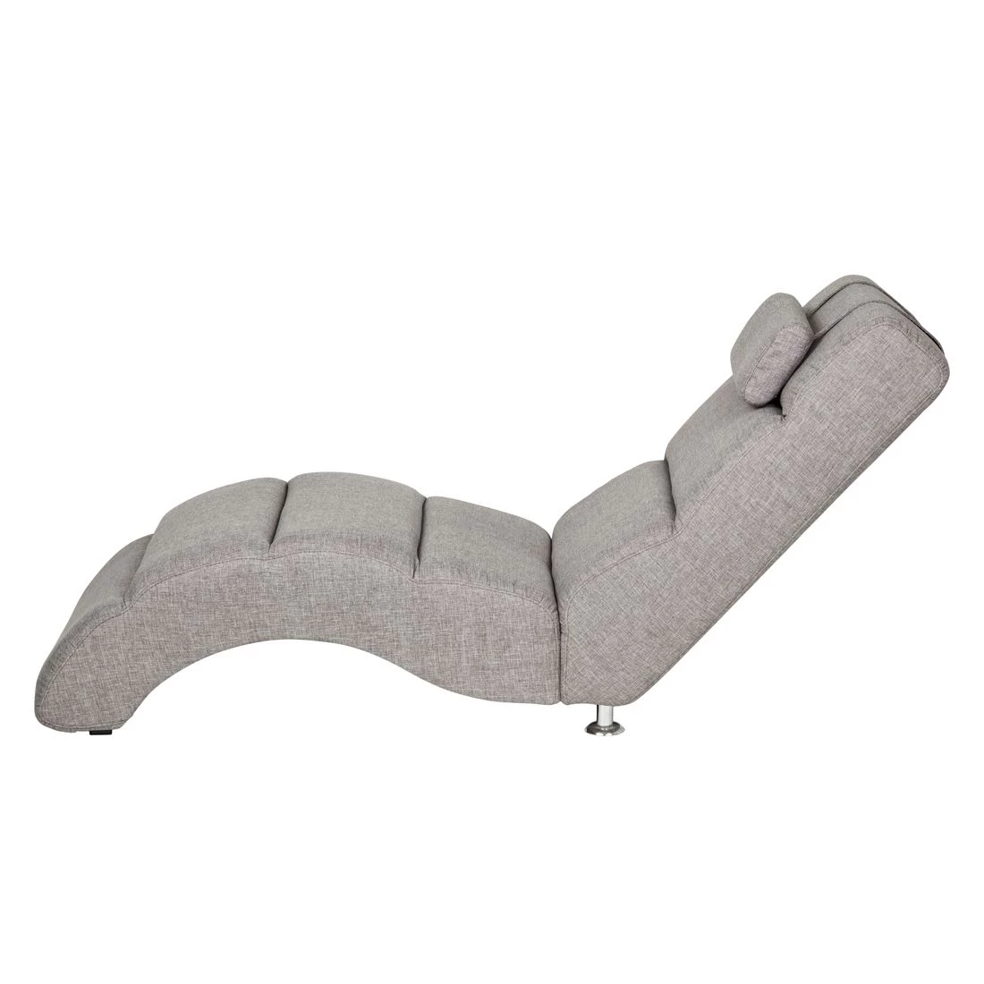 Fredriks Chaise longue de relaxation Califfo - Tissu gris 4 Fredriks Chaise longue de relaxation Califfo - Tissu gris – Image 2