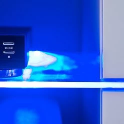 Fredriks Meuble TV Claire - Avec éclairage LED RVB -Meubles de salon Soldes claire tv lowboard mit rgb led beleuchtung 1381383