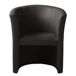 Mooved Fauteuil cocktail Sinclair - Imitation cuir -Meubles de salon Soldes cocktailsessel sinclair kunstleder dunkelbraun 5141508