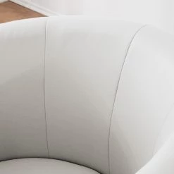 Mooved Fauteuil cocktail Sinclair - Imitation cuir -Meubles de salon Soldes cocktailsessel sinclair kunstleder weiss 5141384