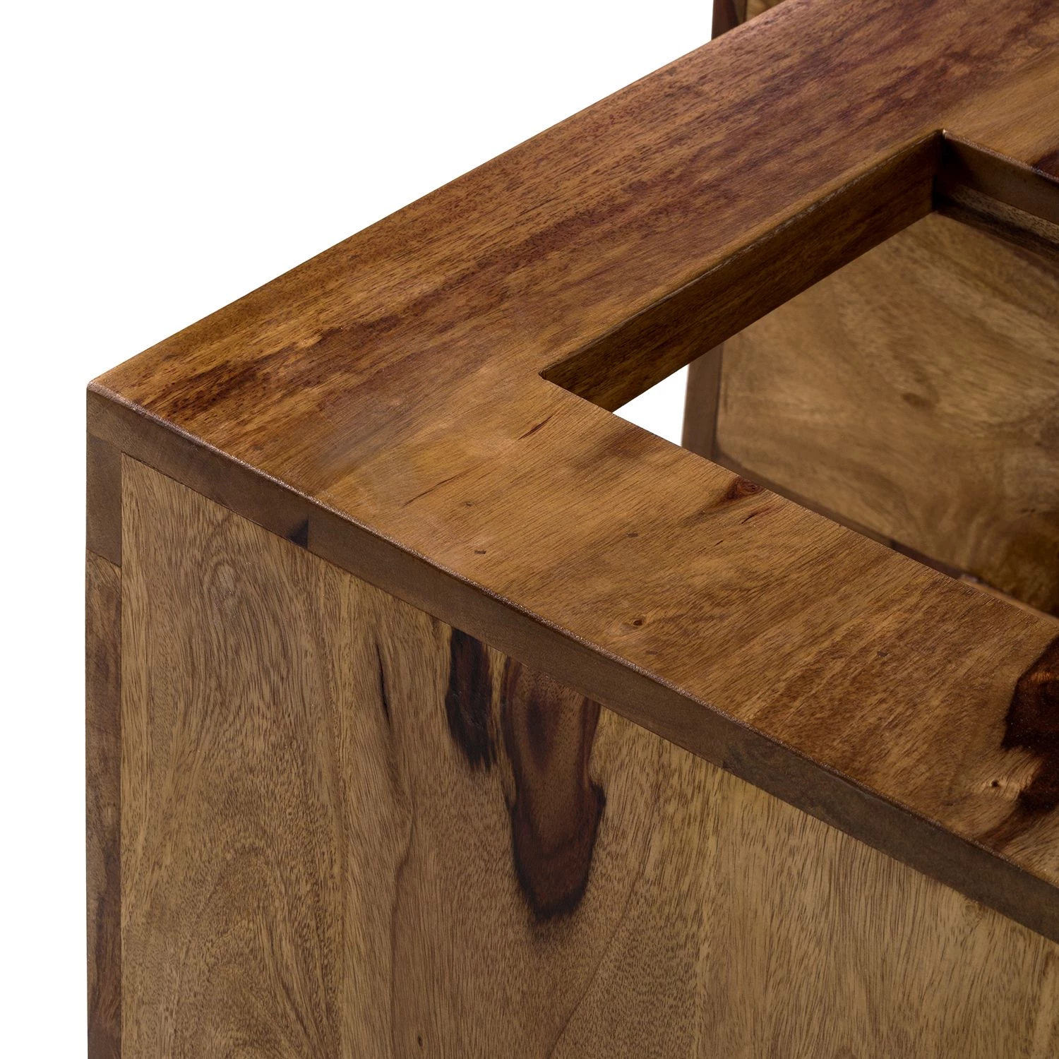 Ars Natura Table basse Amory - Sheesham massif 14 Ars Natura Table basse Amory - Sheesham massif – Image 12