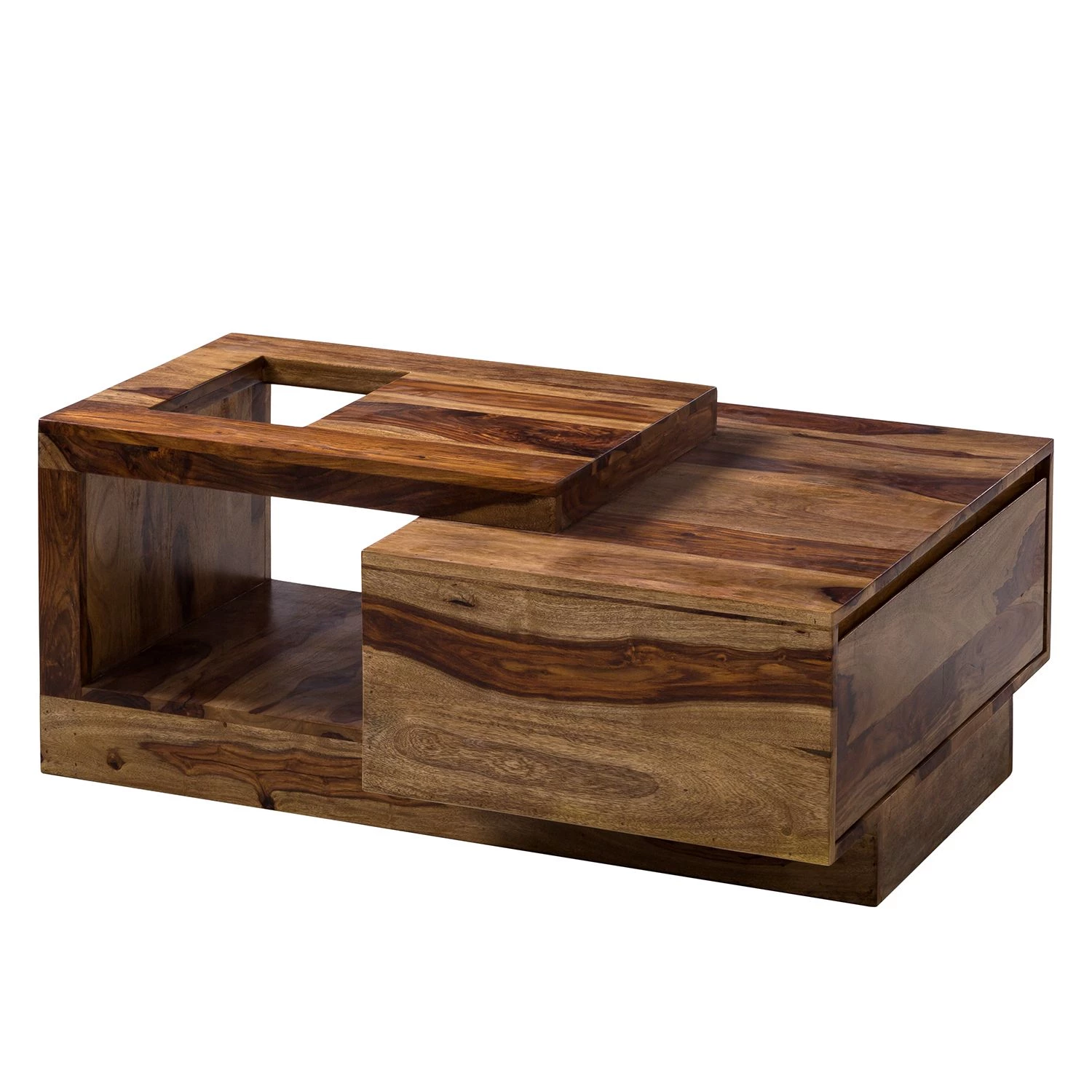 Ars Natura Table basse Amory - Sheesham massif 3 Ars Natura Table basse Amory - Sheesham massif