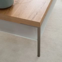 GWINNER Table basse Anzio - Chêne de poutre / Blanc - 75 x 75 cm 14 GWINNER Table basse Anzio - Chêne de poutre / Blanc - 75 x 75 cm -Meubles de salon Soldes couchtisch anzio balkeneiche matt weiss 75 x 75 cm 4628028 1