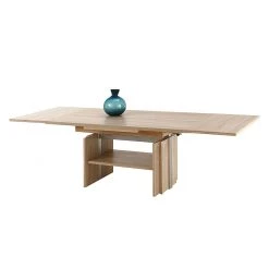 Modoform Table basse Beate (extractible) - Imitation chêne Sonoma -Meubles de salon Soldes couchtisch beate mit ausziehfunktion eiche sonoma dekor 1976246