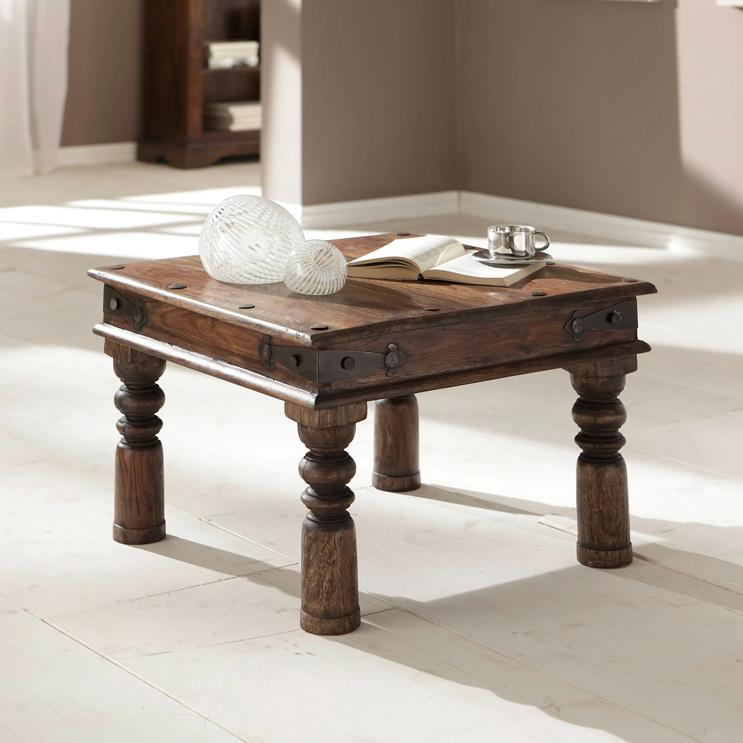 Wolf-Möbel Table basse Bombay I - Sheesham massif 4 Wolf-Möbel Table basse Bombay I - Sheesham massif – Image 2