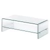 Fredriks Table basse Drap - Verre -Meubles de salon Soldes couchtisch drap glas 4210180