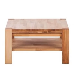 Ars Natura Table basse JanWOOD II - Bois massif - Duramen de hêtre naturel huilé -Meubles de salon Soldes couchtisch janwood ii kernbuche 2809146