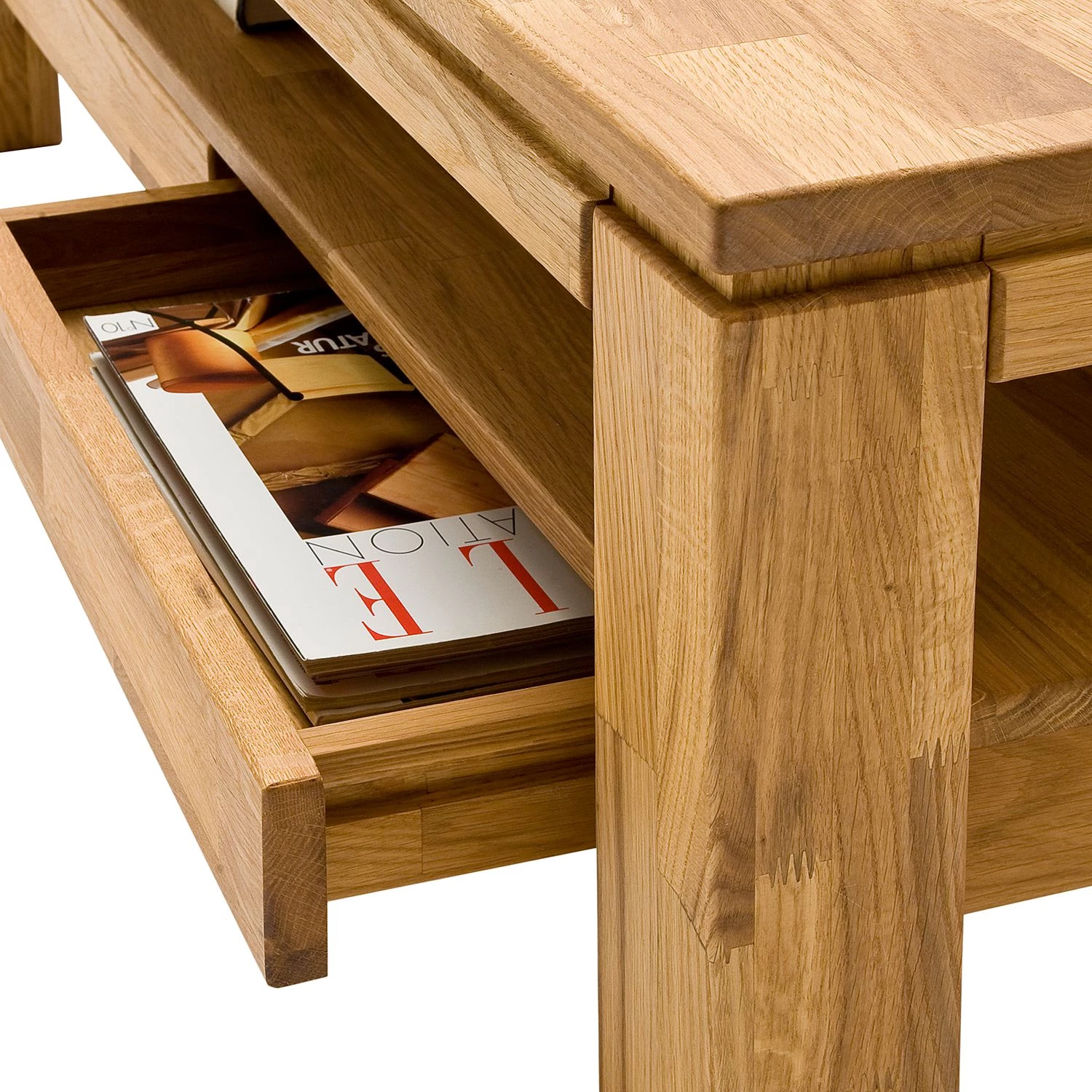 Ars Natura Table basse Jerik - Chêne sauvage 5 Ars Natura Table basse Jerik - Chêne sauvage – Image 3