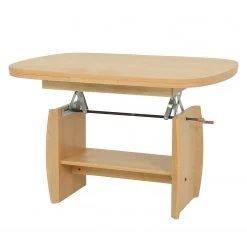 Modoform Table basse Josi (extractible) - Imitation hêtre -Meubles de salon Soldes couchtisch josi mit ausziehfunktion buche dekor 2678354