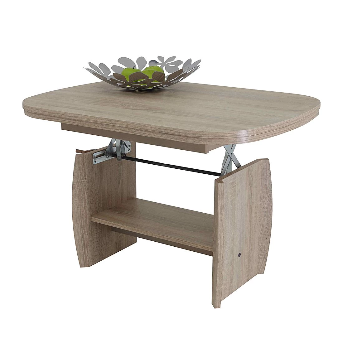 Modoform Table basse Josi (extractible) - Imitation chêne Sonoma 4 Modoform Table basse Josi (extractible) - Imitation chêne Sonoma – Image 2