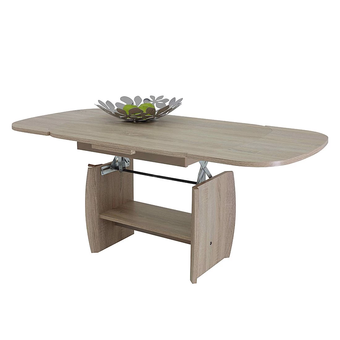 Modoform Table basse Josi (extractible) - Imitation chêne Sonoma 6 Modoform Table basse Josi (extractible) - Imitation chêne Sonoma – Image 4