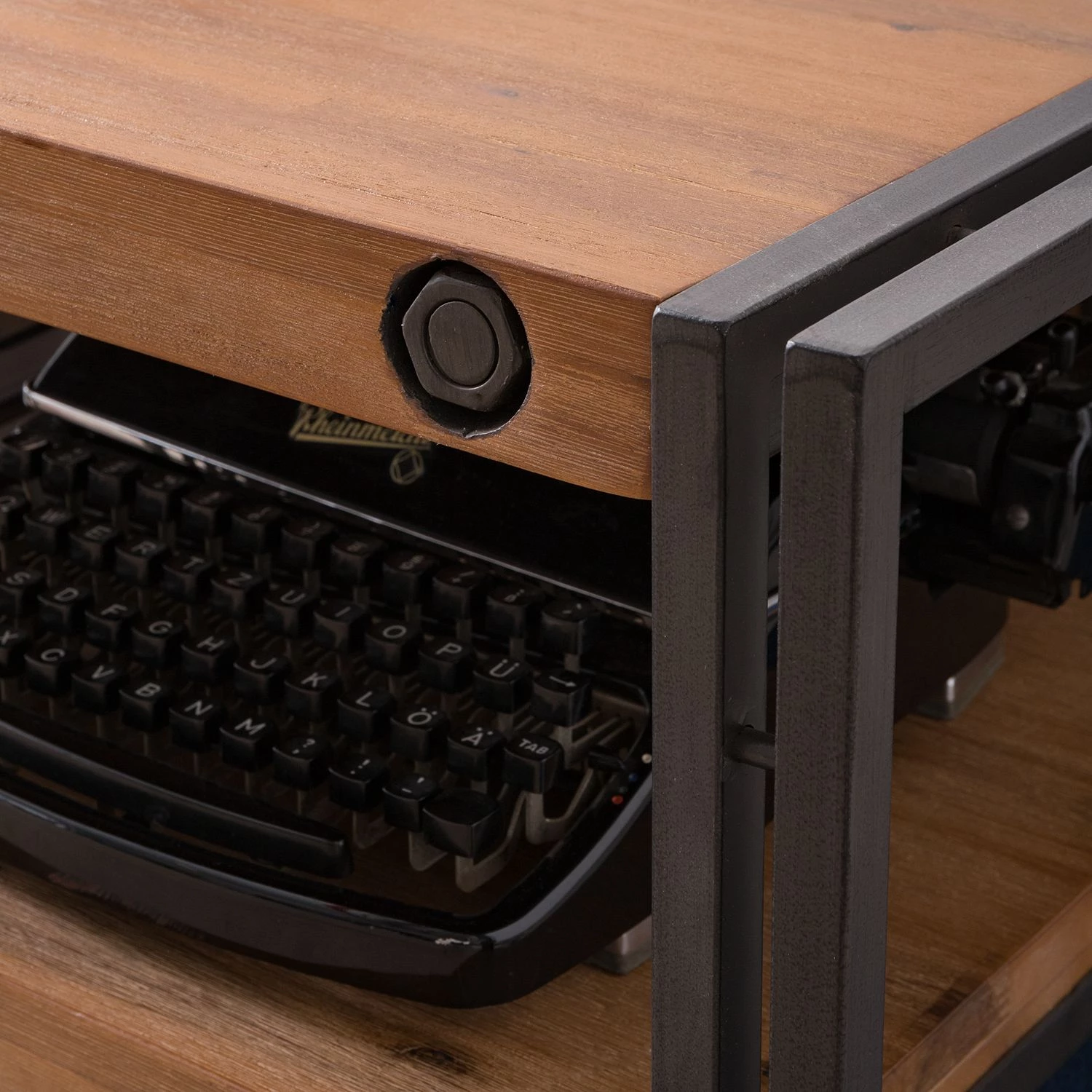 Ars manufacti Table basse Manchester IV - Acacia massif / Métal 9 Ars manufacti Table basse Manchester IV - Acacia massif / Métal – Image 7