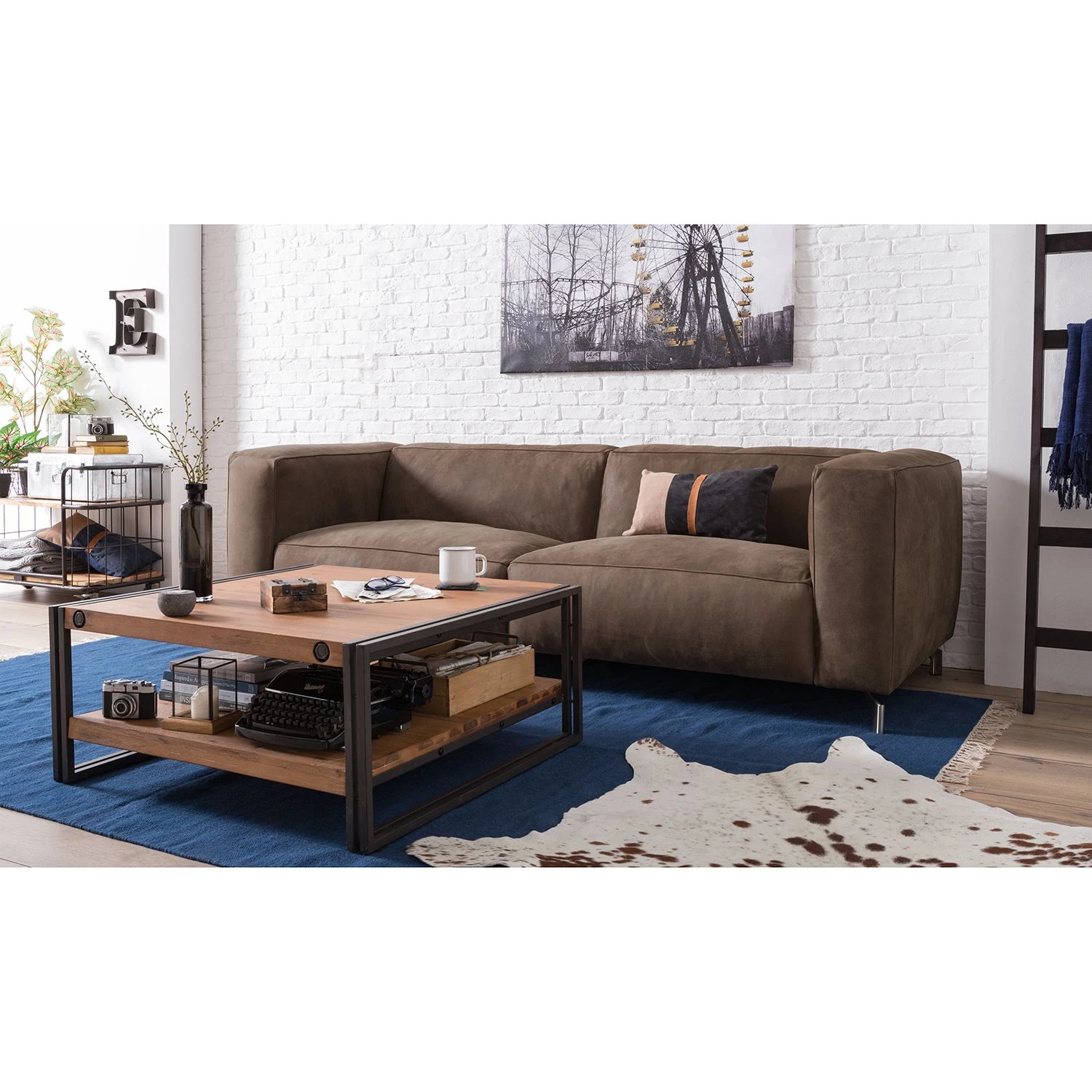 Ars manufacti Table basse Manchester IV - Acacia massif / Métal 5 Ars manufacti Table basse Manchester IV - Acacia massif / Métal – Image 3