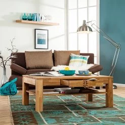 Ars Natura Table basse Mikkel - Chêne à nœuds huilé 20 Ars Natura Table basse Mikkel - Chêne à nœuds huilé -Meubles de salon Soldes couchtisch mikkel asteiche geoelt 1426217