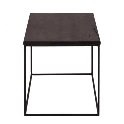 Ars manufacti Table basse Minneola (2 éléments) - Chêne foncé -Meubles de salon Soldes couchtisch minneola 2 teilig eiche massiv metall eiche dunkel 4670944