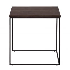 Ars manufacti Table basse Minneola (2 éléments) - Chêne foncé -Meubles de salon Soldes couchtisch minneola 2 teilig eiche massiv metall eiche dunkel 4670948