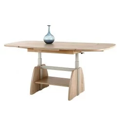 Modoform Table basse Minot (avec rallonges) - Imitation chêne Sonoma -Meubles de salon Soldes couchtisch minot mit ausziehfunktion eiche sonoma dekor 513647