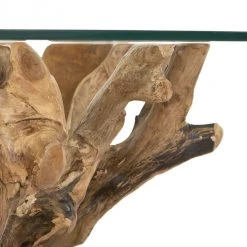 Red Living Table basse Nootka - Teck massif ancien -Meubles de salon Soldes couchtisch nootka massivaltholz teak 1553410