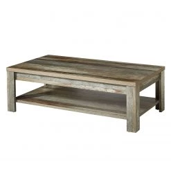 Red Living Table basse Tapara - Marron / Gris