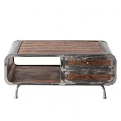 Ars manufacti Table basse Wharton - Partiellement en acacia massif / Acier -Meubles de salon Soldes couchtisch wharton mango teilmassiv stahl 5212568