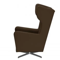 Mørteens Fauteuil pivotant Bucoli - Marron -Meubles de salon Soldes drehsessel bucoli strukturstoff braun 4625472