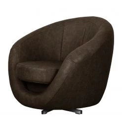 Fredriks Fauteuil pivotant Marvin - Marron foncé