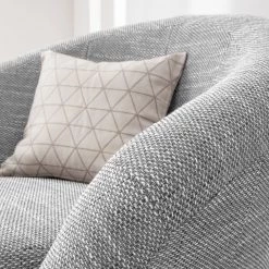 Fredriks Fauteuil pivotant Marvin - Argenté 22 Fredriks Fauteuil pivotant Marvin - Argenté -Meubles de salon Soldes drehsessel marvin strukturstoff silber 4904924