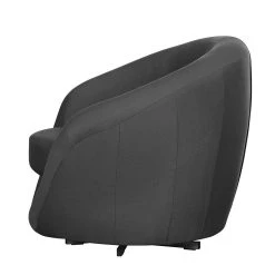 Fredriks Fauteuil pivotant Marvin - Tissu gris foncé -Meubles de salon Soldes drehsessel marvin webstoff dunkelgrau 382703