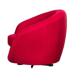 Fredriks Fauteuil pivotant Marvin - Tissu rouge 13 Fredriks Fauteuil pivotant Marvin - Tissu rouge -Meubles de salon Soldes drehsessel marvin webstoff rot 348317