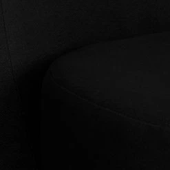 Fredriks Fauteuil Marvin - Tissu noir -Meubles de salon Soldes drehsessel marvin webstoff schwarz 382727