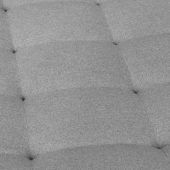 Fredriks Canapé d'angle Agueda - Gris - Méridienne courte à droite (vue de face) -Meubles de salon Soldes ecksofa agueda webstoff longchair ottomane davorstehend rechts grau 2658386