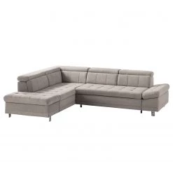 Fredriks Canapé d'angle Ayna - Cachemire - Méridienne longue à gauche (vue de face) - Avec fonction couchage