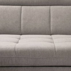 Fredriks Canapé d'angle Ayna - Cachemire - Méridienne longue à gauche (vue de face) - Avec fonction couchage -Meubles de salon Soldes ecksofa ayna microfaser ottomane davorstehend links mit schlaffunktion kaschmir 4947368