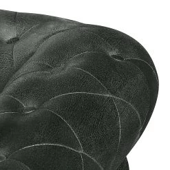 Ars manufacti Canapé d'angle Benavente - Anthracite - Méridienne courte à droite (vue de face) -Meubles de salon Soldes ecksofa benavente antiklederoptik anthrazith longchair davorstehend rechts 437325