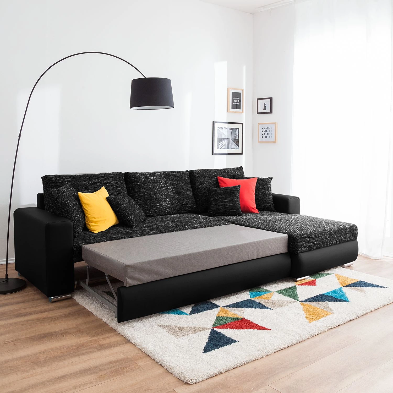 Roomscape Canapé d'angle Berrings (convertible) - Méridienne courte à droite (vue de face) 10 Roomscape Canapé d'angle Berrings (convertible) - Méridienne courte à droite (vue de face) – Image 8