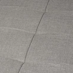 Roomscape Canapé d'angle Brandon - Cuir synthétique anthracite - Méridienne à gauche (vue de face) -Meubles de salon Soldes ecksofa brandon kunstleder anthrazit ottomane davorstehend links 395076