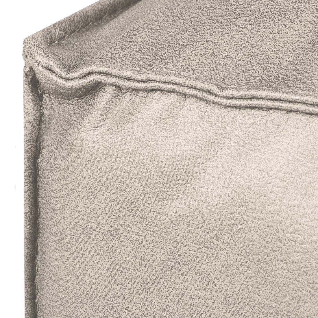 Loftscape Canapé d'angle Calli - Cuir synthétique gris - Méridienne à droite (vue de face) 11 Loftscape Canapé d'angle Calli - Cuir synthétique gris - Méridienne à droite (vue de face) – Image 9