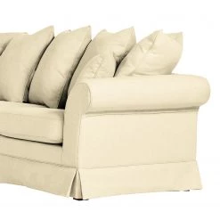 Maison Belfort Canapé d'angle Campagne III Tissu - Beige -Meubles de salon Soldes ecksofa campagne iii webstoff beige 4988324