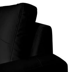 Fredriks Canapé d'angle Cavolo - Avec fonction couchage - Imitation cuir noir - Méridienne montable à gauche ou à droite -Meubles de salon Soldes ecksofa cavolo mit schlaffunktion kunstleder schwarz ottomane rechts 1317940