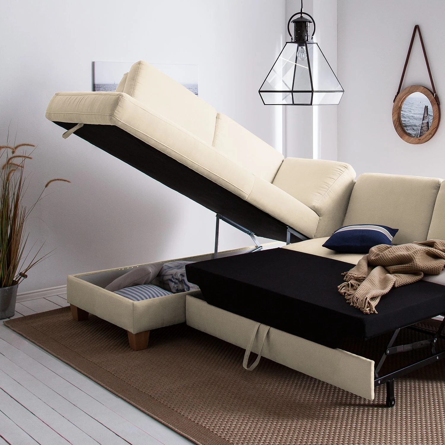 Ars Natura Canapé d'angle Davao - Microfibre 8 Ars Natura Canapé d'angle Davao - Microfibre – Image 6