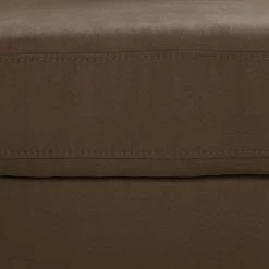 Ars Natura Canapé d'angle Davao - Microfibre -Meubles de salon Soldes ecksofa davao microfaser ottomane davorstehend links mit schlaffunktion kokosnuss braun 4796800