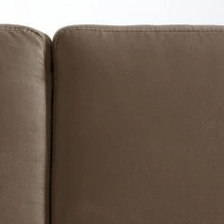 Ars Natura Canapé d'angle Davao - Microfibre -Meubles de salon Soldes ecksofa davao microfaser ottomane davorstehend links mit schlaffunktion kokosnuss braun 4796804