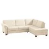 Ars Natura Canapé d'angle Davao - Microfibre 1 Ars Natura Canapé d'angle Davao - Microfibre -Meubles de salon Soldes ecksofa davao microfaser ottomane davorstehend rechts mit schlaffunktion creme 4796932