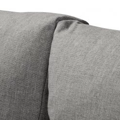 Fredriks Canapé d'angle Dengie (convertible) - Tissu structuré -Meubles de salon Soldes ecksofa dengie mit schlaffunktion strukturstoff longchair davorstehend links platin 5055320