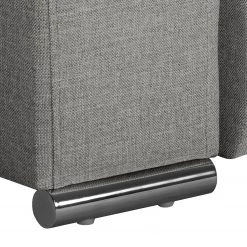 Fredriks Canapé d'angle Dengie (convertible) - Tissu structuré -Meubles de salon Soldes ecksofa dengie mit schlaffunktion strukturstoff longchair davorstehend rechts platin 5055644